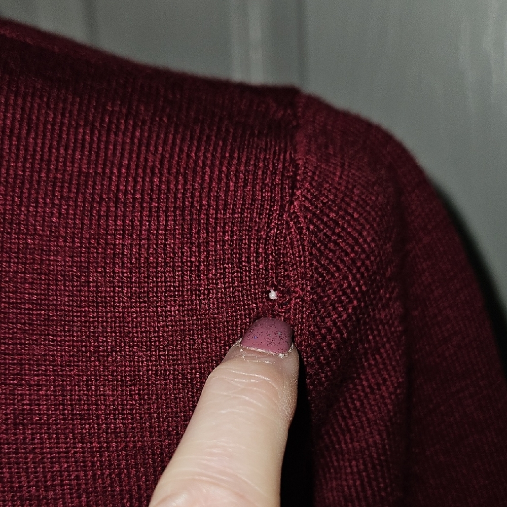 Marina Moscone Ribbed Knit Casmere Wool Cycling Midi Xs With Flaws - Picture 8 of 17
